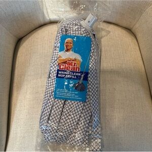 NEW Mr. Clean Wring Clean Mop Head Refill Cleaning Supplies and Refills